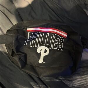 Phillies Black Waist Bag